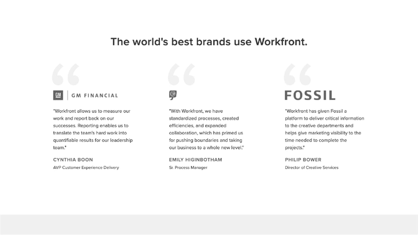Scalable design-thinking - Quotes component screen